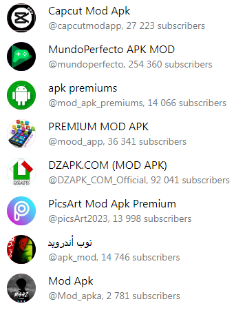 Apk Mod Grupos Telegram